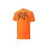Puma x Mr Doodle Relaxed Tee With Print Men Tops Flame-Orange 59864997