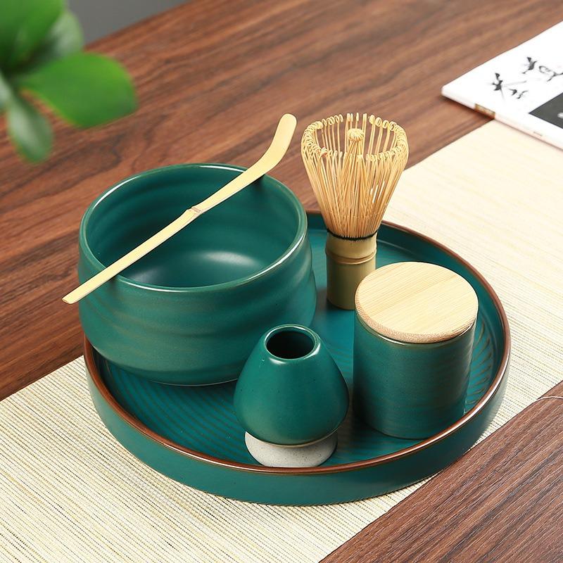 Ceramic Matcha Whisk Holder Chasen Stand Bowl Matcha Brush Tea Accessories Japanese Teaware Accessories CJTZ001