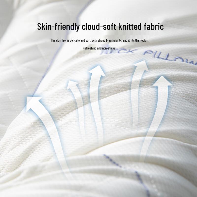 MINISO Natural Antibacterial Latex Neck Support Pillow