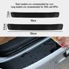 Car Rear Trunk Bumper Carbon Fiber Sticker Protective Pad Anti-Scratch Cover  Anti-Collision Protection Cover Strip Decal