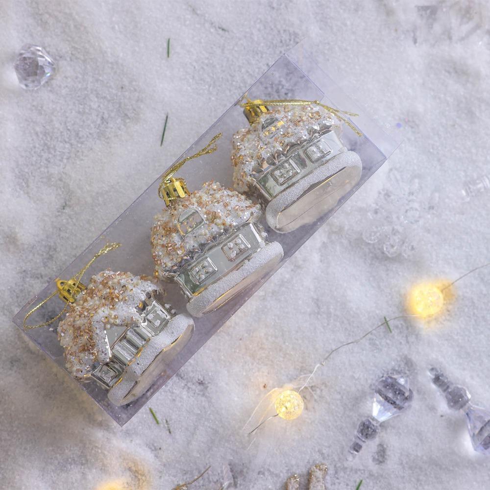 Kawaii Christmas Tree Decorative Set Cartoon Xmas Tree Delicate Pendant  Desk