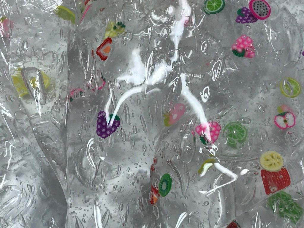 Ikke-giftig superklar krystallfruktslim for barn Jelly Slime Mud 60 ml