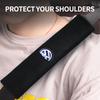 Car Stickers 2025 Hot NEW Car Seat Belt Cover Soft Shoulder Strap Embroidery Shoulder Pad For Volkswagen Tharu R Polo  R-Line