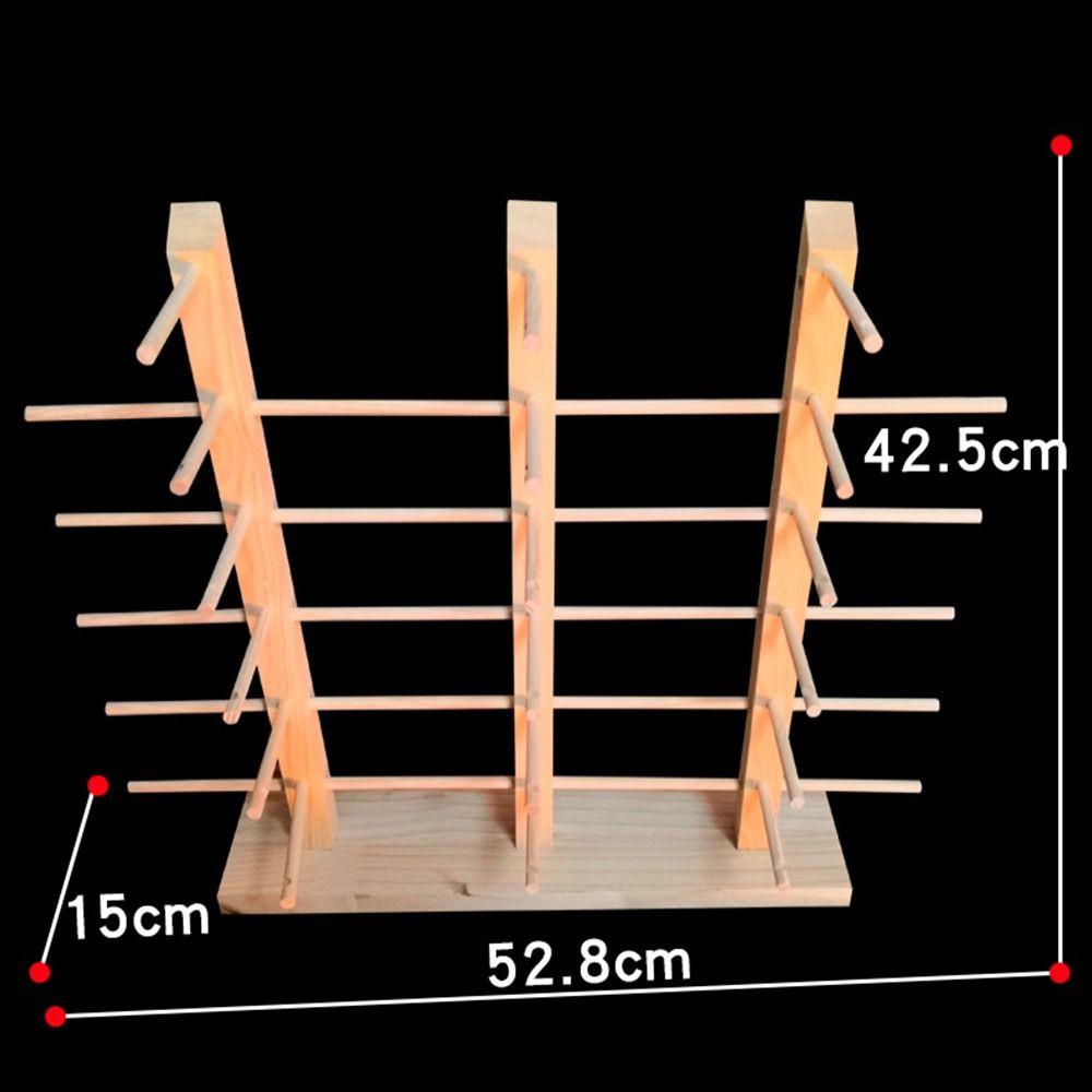 Storage Glasses Frame Tray Eyeglasses Organizer Shelf Sunglass Display Rack Solid Wood Stand