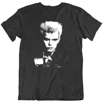 Unisex Shirt Cotton Oversize Large Size Billy Idol Rock Star Punk 80s Music Retro T Shirt Tee Gift New