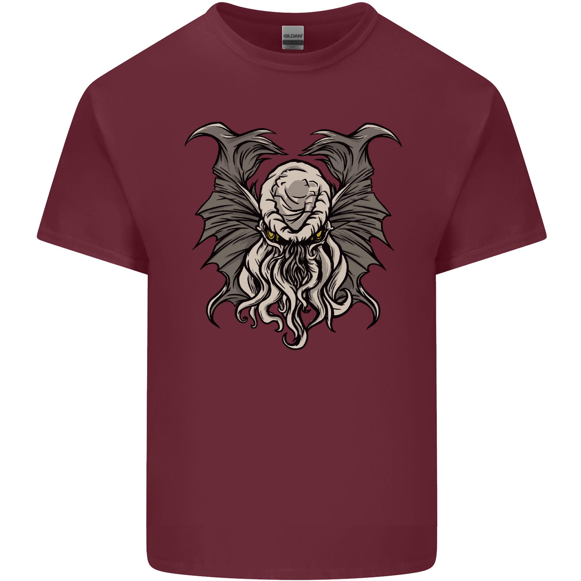 Cthulhu Entity Kraken Unisexs Light Cotton TShirt S