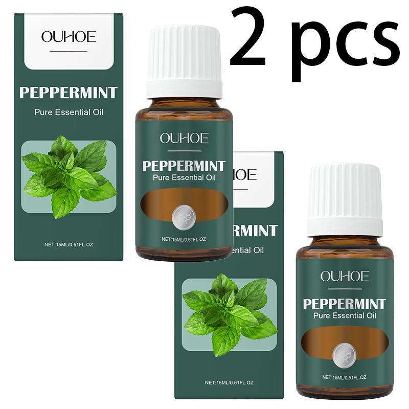 OUHOE Peppermint Soothing Massage Oil Skin Care Nourishing Moisturizing Body Care Plant Essential Oil Massage Oil