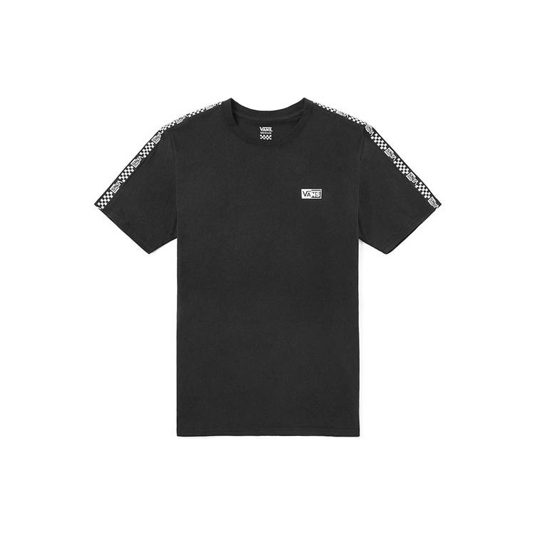 (WMNS) Vans Алфавитный Принт Боковой Короткий Рукав Черный Женский VN0A4MN2BLK XL