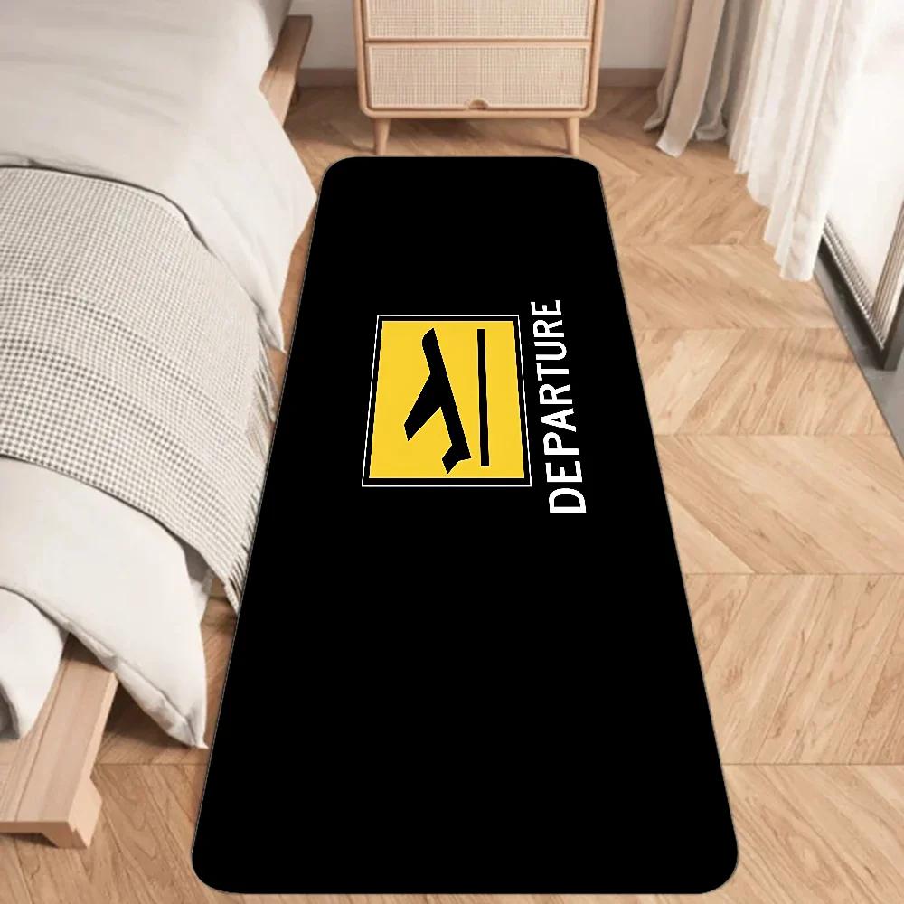 Airplane Pilot Epaulette Floor Mat Graphic Printed Flannel Doormats For Bathroom Kitchen Entrance Carpet Home Decor