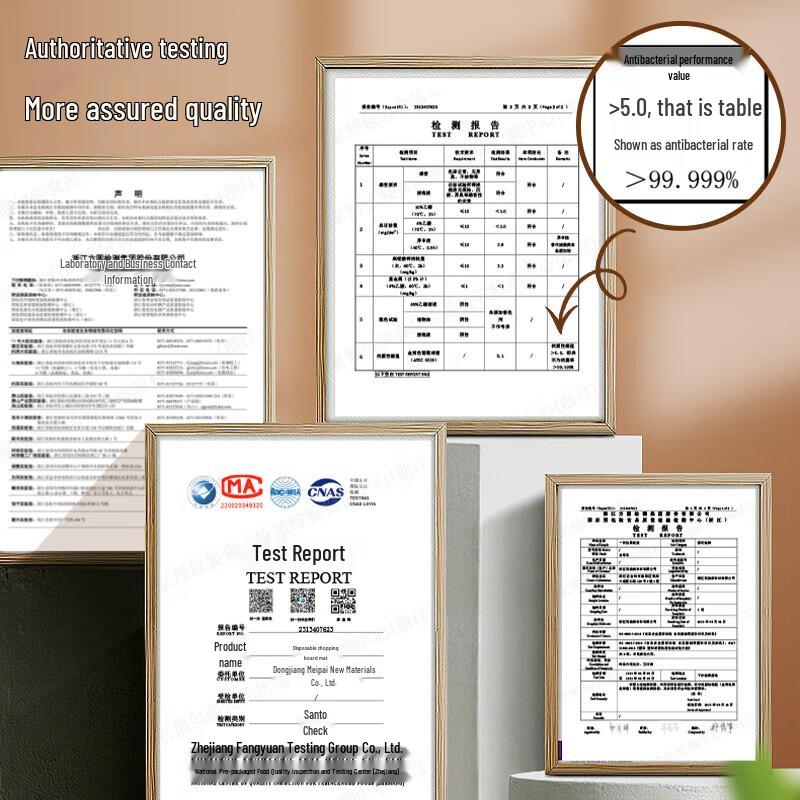 YOUAO Disposable Antibacterial Cutting Board Mat