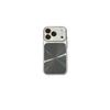 Aurora Silver Laser Edge iPhone 16 Pro Max Protective Case with Large Window