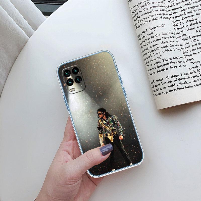 M-Michael J-Jackson Transparent Phone Case for Motorola Moto G7 G8 G9 G84 G85 G73 G24 G15 Z2 Play Power Plus