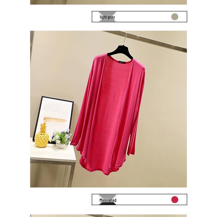 Korean Style Women's Casual Loose Long Sleeve Cardigan