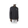 adidas Originals Trefoil Logo Print Shirt-Style Sports Jacket International Edition Men Jackets Black H09129
