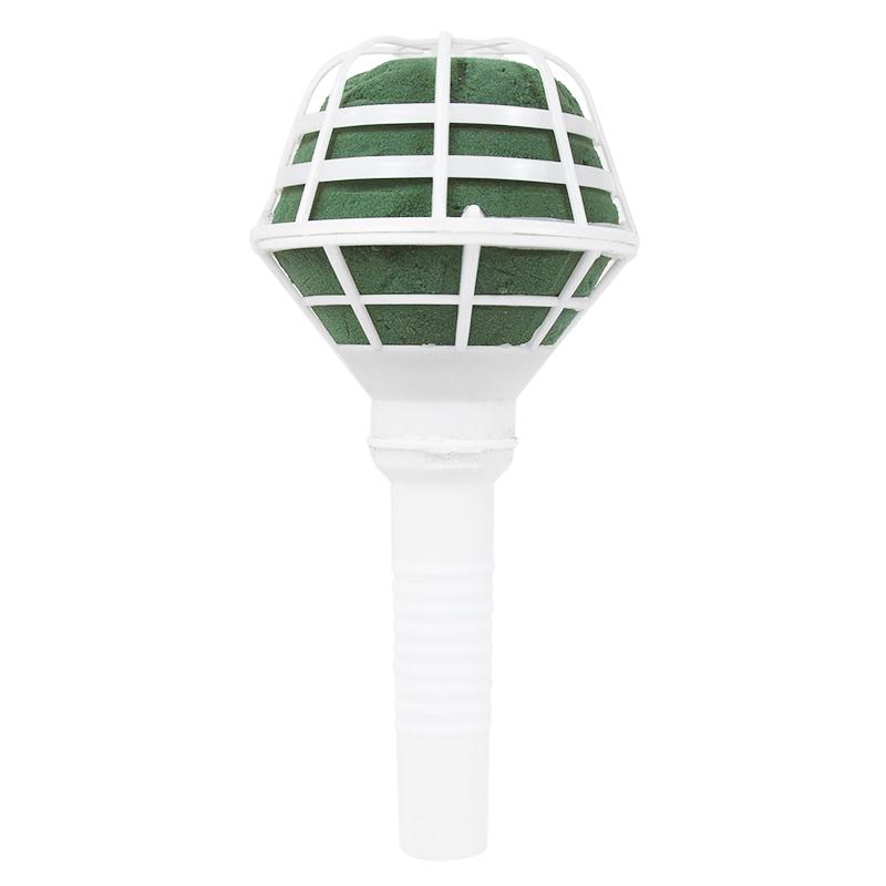 

1/3 шт. искусственный держатель для букета цветов свадебная вечеринка девичник держатель цветочное украшение DIY цветочная композиция держатель основа 1pcs белый