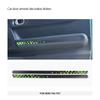 For Mini Cooper F66 F67 2024 2025 Car Door Armrest Decorative Leather Stickers Interior Protection Sticker Car Accessories