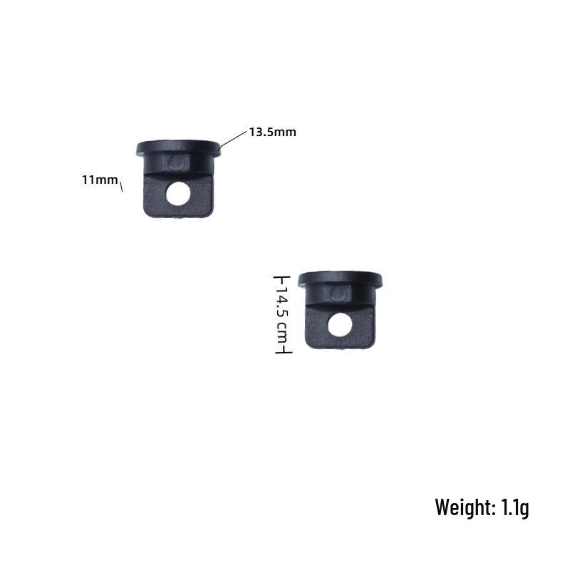 Anti-slip Silent Plastic Insert Cap for Folding Table and Chair, Wear-resistant Round Head Plug.