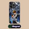 Yugioh Seto Kaiba Phone Case for iPhone 17 16 15 14 13 12 11 Air Pro Max Plus Mini Glass MagSafe Cover