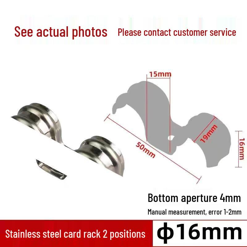 Single-Sided U-Shaped P-Shaped Stainless Steel Pipe Clamp for 16-20 Iron Conduit