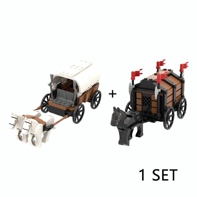 

Средневековый военный замок рыцарь строительные блоки черный белый боевой конь оружие кирпичи вид улицы совместимые фигурки игрушки