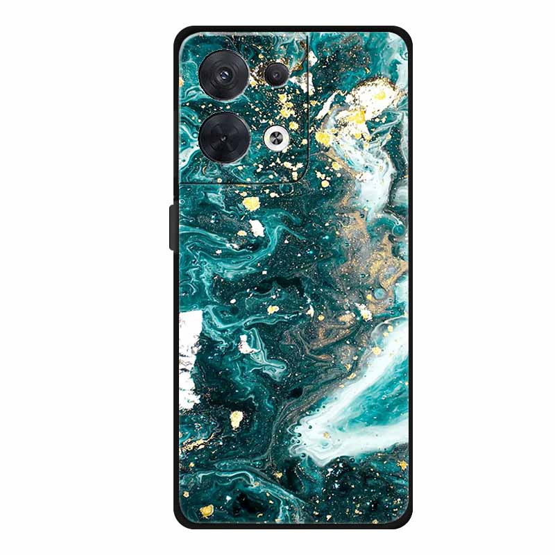 Animal Case For Oppo Reno 8 5G Soft Silicone Wolf Back Cover for OPPO Reno8 Pro + Plus Coque Reno 8 Pro 5G Cartoon CPH2359 Funda