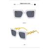 Fashion Oversized Sunglasses Woman Brand Designer Vintage Square Sun Glasses Female Big Frame Shades UV400 Oculos De Sol