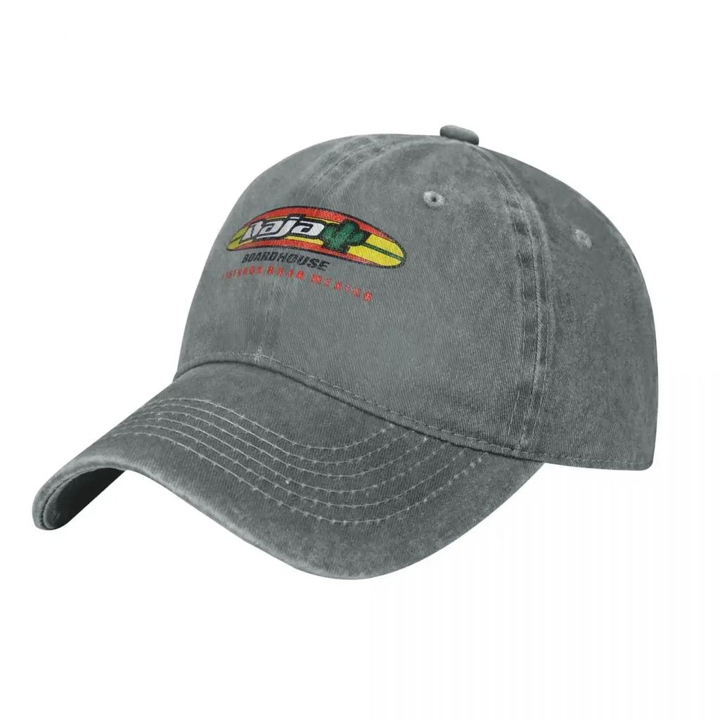 Retro Surf Shop Baja Mexico denim Hat Durable for All Seasons Caps Women Womens Baseball Cap