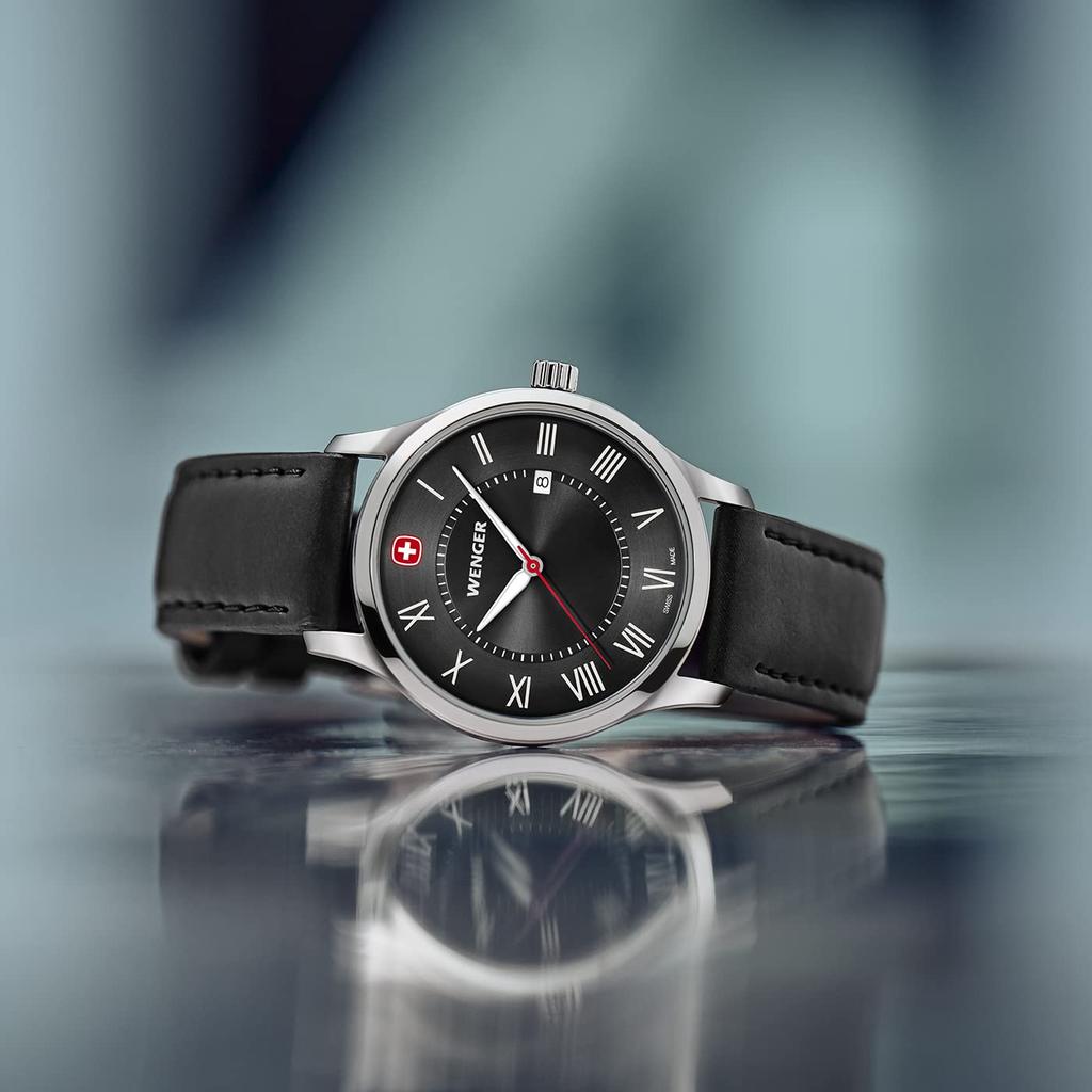 WENGER Uhr CITY CLASSIC Geschenk Quarz [WENGER] 01.1421.123 []