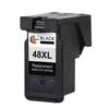 Compatible Black Ink Cartridge for Canon PIXMA E408/E418/E468/E478 (Huiwei PG-48XL)