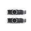 2PCS For Xpeng G9 2022 2023 2024 2025 LED Car Logo Laser Projector Welcome Door Lights Lamps Projection Atmosphere Light