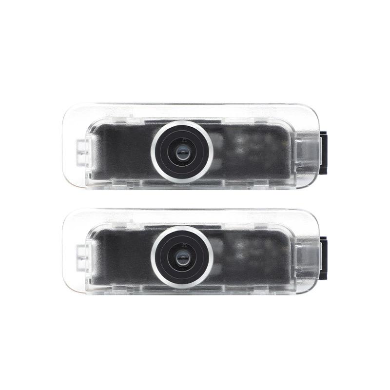 2PCS For Xpeng G9 2022 2023 2024 2025 LED Car Logo Laser Projector Welcome Door Lights Lamps Projection Atmosphere Light