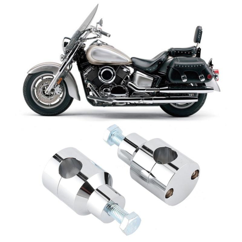 25mm/1in Handlebar Risers Clamp With Bolt Universal Motorbike Parts Fit For Bobber Chopper