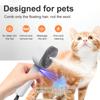 Cat Steam Brush, 3 In1 Pet Grooming Comb  2-in-1 Spray Comb for Gentle Detangling, Anti-Static Grooming & Skin Massage