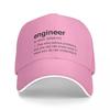 Funny Engineer Definition Cap Fashion Casual Baseball Caps Adjustable Hat Hip Hop Summer Unisex Baseball Hats