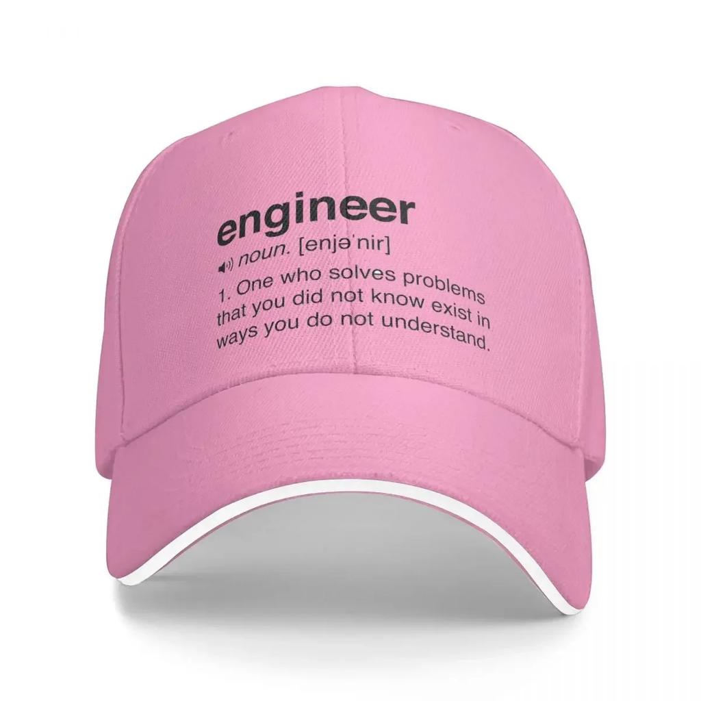 Funny Engineer Definition Cap Fashion Casual Baseball Caps Adjustable Hat Hip Hop Summer Unisex Baseball Hats