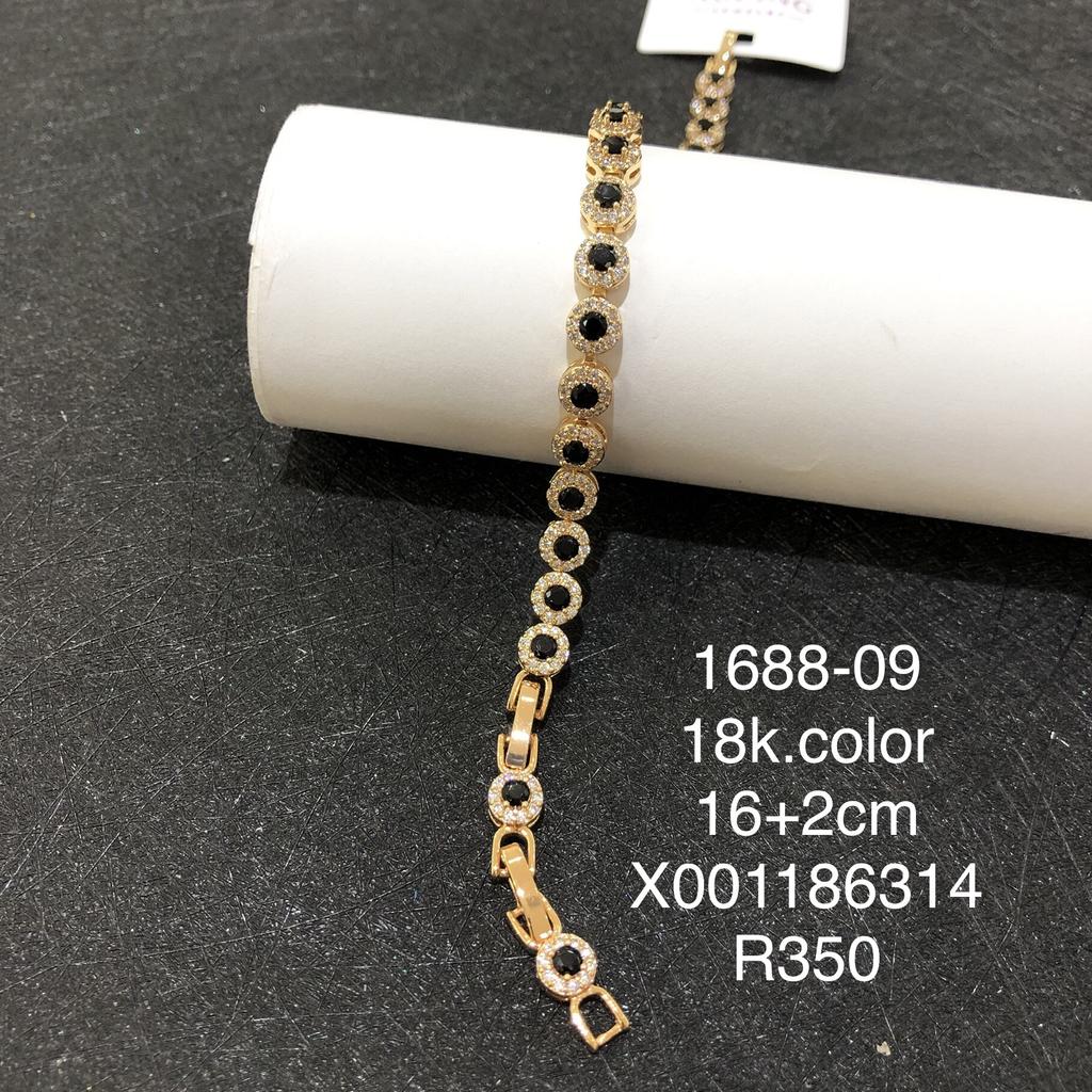 XUPING Jewelry Iced Out Synthetic CZ Colorful Gemstone Artificial Stone Clasp Gold Color Plated Pink Women Heart Tennis Bracelet