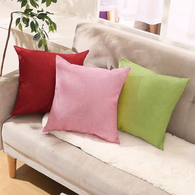Nordic Ins Style Linen Pillow Living Room Sofa Bedside Solid Color Home Removable and Washable Cushion