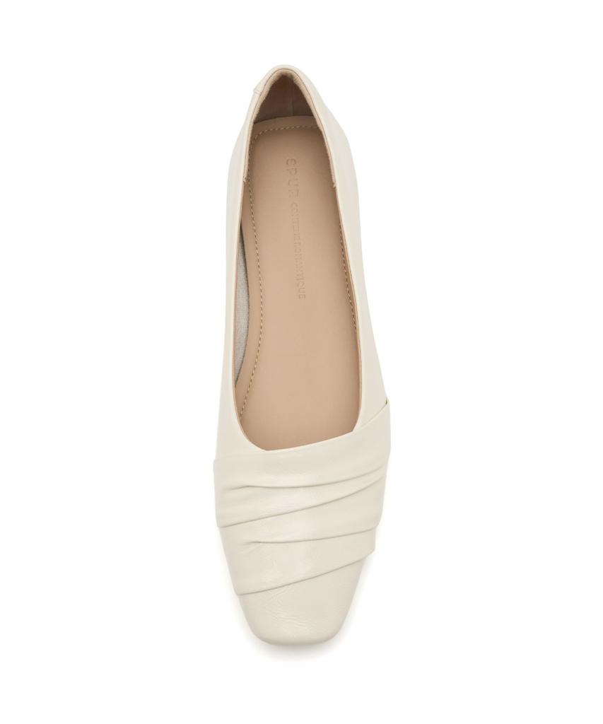 Spur Cathrine Soft Pleats Pumps 3Cm -Ws9029 (2Color)