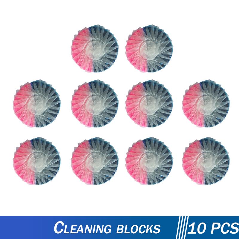 

Очиститель для унитаза Сливной бачок Аромат розы Таблетки Освежитель Дезодорант Пятновыводитель Средство для чистки ванной комнаты Продукт 10PC Cleaner Tablets