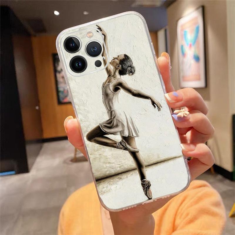 Phone Case For iphone 17ProMax Air 16 15 14 13 Pro Max 15 16 Pro 15Plus Ballerina dance ballet girl