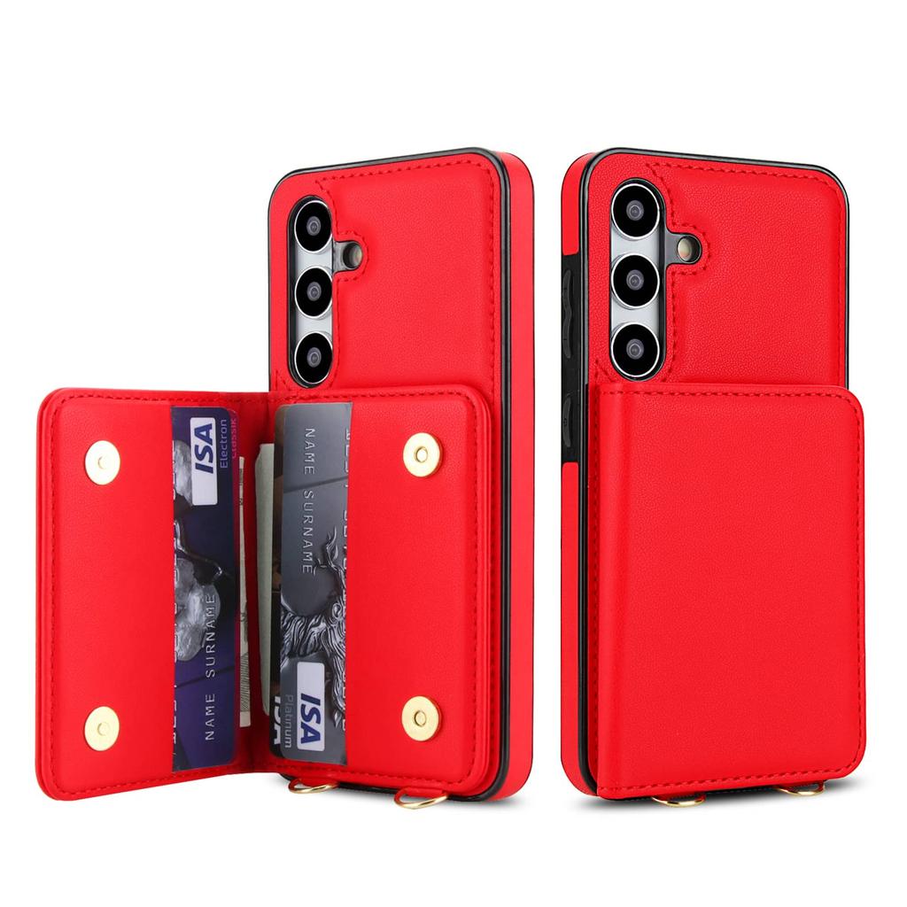 Hülle für Samsung Galaxy A56 A36 A26 A16 A35 A55 A15 A54 A73 A52, Brieftaschenhülle mit [6 Kartenfächern][RFID-Blockierung] Magnetverschluss