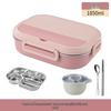 304 Stainless Steel Insulated Lunch Box with Lid, Large Capacity for Adults, Office & Student Use, Microwave Safe Bento Box