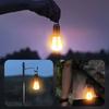 LED Camping Light Type-C USB Rechargeable Waterproof 400mAh 100LM Tent Light with Hook 3 Modes Outdoor Lighting