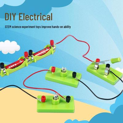 Kit de știință DIY: Experimente simple cu circuite cu becuri pentru studenți