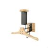 Helmet Rack with Wood Hanger Industrial Wall Mount Bracket Versatile