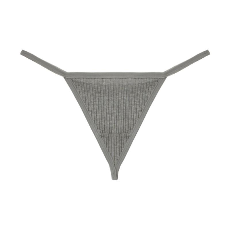Women's Pure Cotton Seamless Thong - Sexy, Butt-Lifting, Breathable, Low-Rise Panties