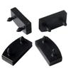 20pcs Replacement Bed Slat Holders Caps Plastic Black Bed Slats Connector Square Convenient Sofa End Caps Holder Sofa