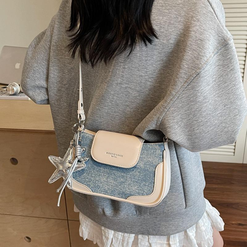Small bag women's summer new fashion versatile messenger bag shoulder underarm small square bag