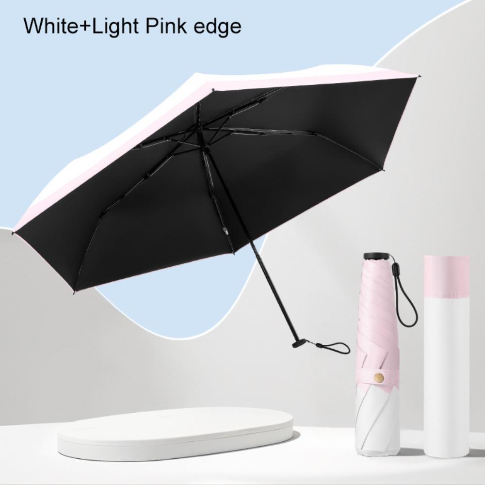 Carbon Fiber Ultra-light Folding Sun Umbrella Sun and Rain Both Use Pocket Pencil Umbrella Outdoor