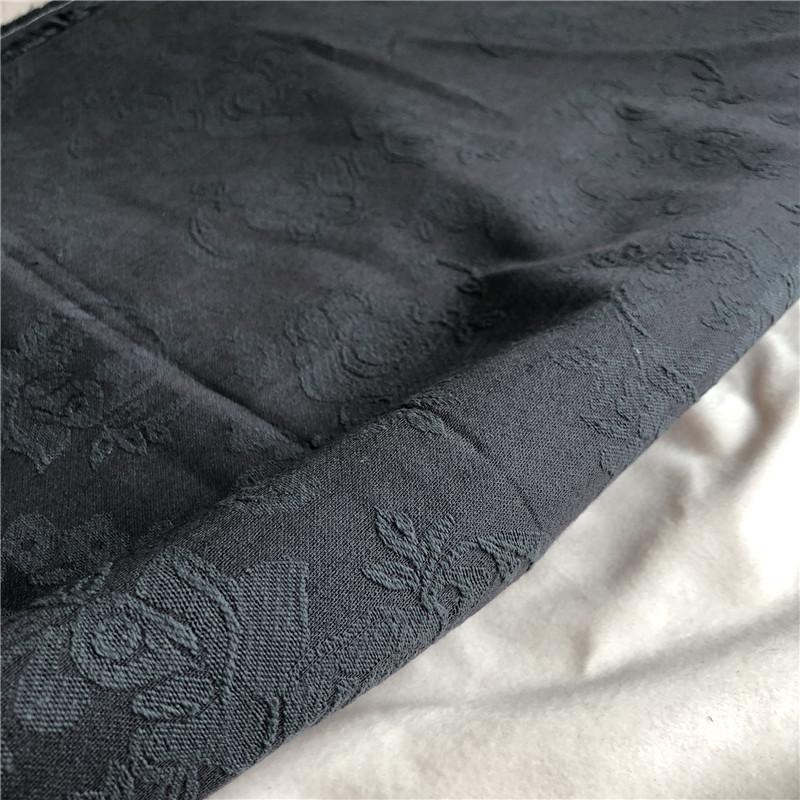 Autumn/Winter Thickened Double-Sided Cotton Linen Jacquard Hanfu Robe Dress Fabric